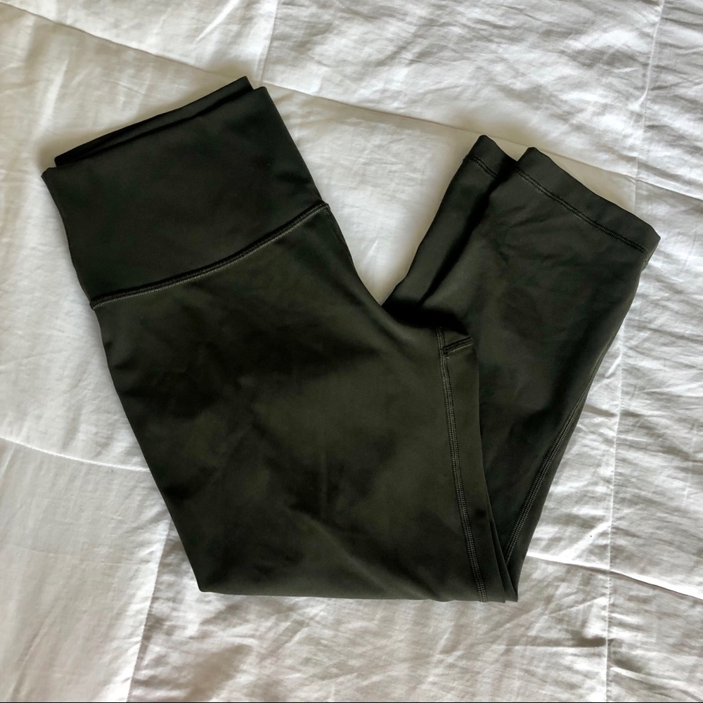 Lululemon Wunder Under Crops Full-On Luxstream